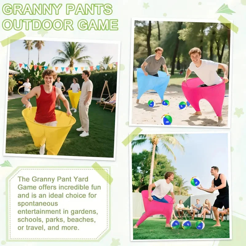 GrannyBouncePants™ Catch & Toss Game