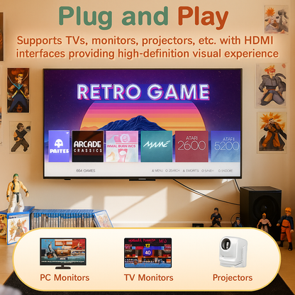 FamilyStick™ Retro Game Console