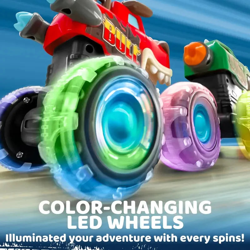 GlowRacers™ Light-Up Monster Trucks