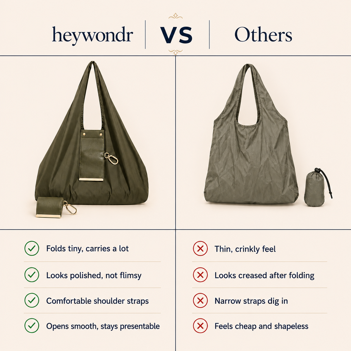 TinyTote™ Foldable Tote