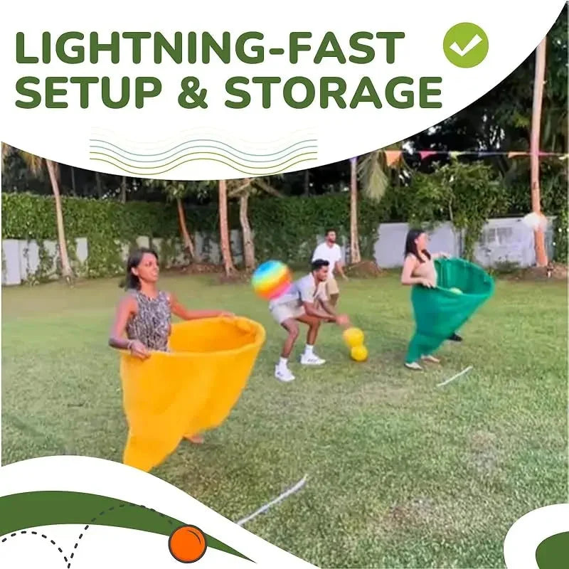 GrannyBouncePants™ Catch & Toss Game